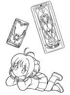 Cardcaptor Sakura Coloring Page